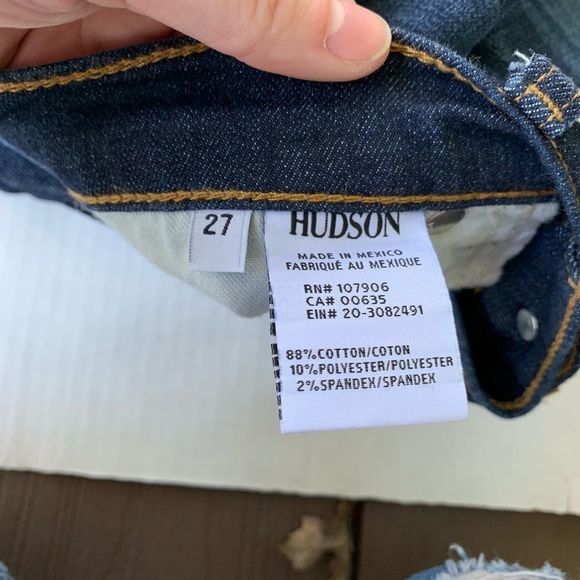 Hudson Krista Super Skinny Jean Pran Wash Size 27 - Picture 5 of 7